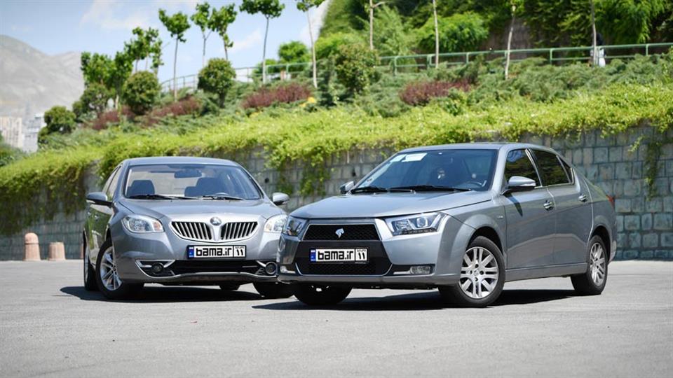 دنا پلاس دنده‌ای در برابر برلیانس H330 دو سدان اقتصادی